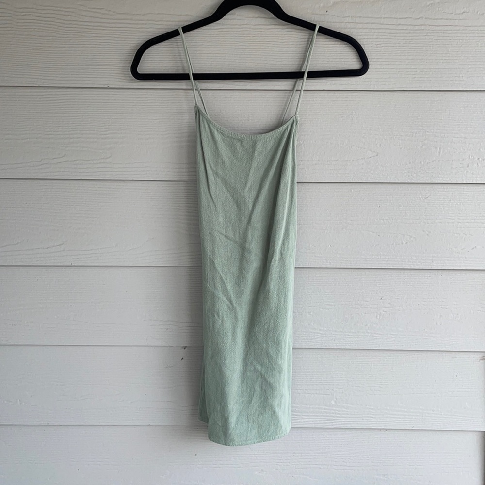 Princess Polly green summer dress